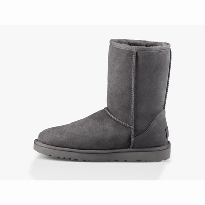 Botas UGG Classic Short II Mulher Cinzentas | PT-MURLO